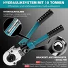 Hydraulische Presszange Rohrpresszange Crimpzange V-Kontur Produktbild-Vorschau 7