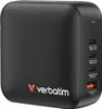 Caricatore Verbatim Mini Gan 165W 3Xusb-C Pd/1X Usb-A Qc Anteprima dell’immagine prodotto 19