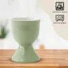 Eierbecher 4er Set, Ø 5x7 cm, helle Farben aus Keramik Produktbild-Vorschau 4