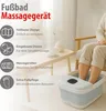 alpina Fußsprudelbad 8L 500W – Faltbares Fußmassagegerät Produktbild-Vorschau 3
