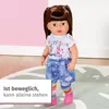 Zapf Creation Zapf Starší sestra Baby born, bruneta, 43 cm Náhled obrázku produktu 10