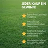 A green grassy background with white text and yellow stars. Produktbild-Vorschau