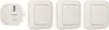 Smartwares Lichtschalter-Set für Schlafzimmer 8x8x1,7 cm Produktbild-Vorschau 2