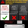 Coque pour MacBook Air 13 Pouces M5 M4 M3 M2 2026 2025 2024 Voir les images du produit 2