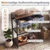 Tavolino consolle stretto COSTWAY, tavolo d'ingresso con 2 Anteprima dell’immagine prodotto 4