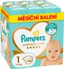 A box of Pampers Premium Care diapers, featuring a baby's face and product details. Anteprima dell’immagine prodotto