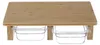 Kesper Schneidebrett, Bambus, braun/transparent, 41 x 8 x Produktbild-Vorschau 6