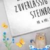 Mr. & Mrs. Panda Handtuch Sternzeichen Steinbock - Weiß - Produktbild-Vorschau 3