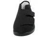 A single black slipper is shown from the front. Produktbild-Vorschau