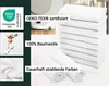 10er Set Seiftücher, 30x30 cm, 100% Baumwolle, weiß Produktbild-Vorschau 2