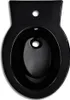 vidaXL Keramik-WC & Bidet-Set Schwarz Produktbild-Vorschau 6