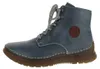 Stivaletti da donna Rieker, colore blu, modello 53632-14 Anteprima dell’immagine prodotto 17