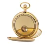 Regent Taschenuhr vergoldet analog Mechanik P-610 Produktbild-Vorschau 2