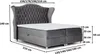 Luxus-Boxspringbett 180x200 RIANA – schwarz + GRATIS-Topper Produktbild-Vorschau 4