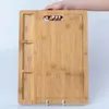 Holzschneidebrett mit Saftaufnahme 43x32cm für Küche Produktbild-Vorschau 8