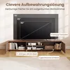 KOMFOTTEU, mobile TV, 160 cm, per televisori fino a 70 Anteprima dell’immagine prodotto 3