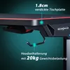 SONNI biurko gamingowe 140×75×60 cm z oświetleniem RGB 7 Podgląd zdjęcia produktu 7