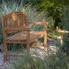 Teakholz Garten-/Balkonsitzbank - bene living - Bradford Produktbild-Vorschau 15