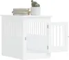 vidaXL Hondenkooi in meubelstijl, wit, 55x80x68 cm, van Productafbeelding-voorbeeld 5