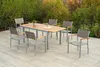 Merxx Gartenmöbelset Naxos 7tlg., 6 Stapelsessel, 1 Produktbild-Vorschau 2