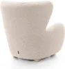 Ohrensessel FILO Rolf 03 Beige Sand Bouclé Teddy Sessel Produktbild-Vorschau 4