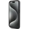 A side view of a black iPhone case with a textured screen protector. Produktbild-Vorschau
