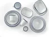 12x Emaillie Teller flach, weiß blau Ø 24 cm Produktbild-Vorschau 2