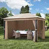Gartenpavillon 3x4 m ALU Premium ca 220g/m² Dachplane Produktbild-Vorschau 4