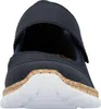 Rieker  Damenschuhe Ballerina Schwarz Freizeit Productafbeelding-voorbeeld 7