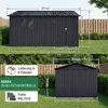 Albatros Profi Gerätehaus XXXL – verzinktes Metall in Produktbild-Vorschau 3
