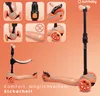 Kinder Roller Kinderscooter Dreiradscooter mit LED Räder Produktbild-Vorschau 8