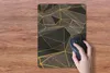 MuchoWow® Mauspad Mousepad Abstrakt - Gold - 3D - Luxus - Produktbild-Vorschau 3