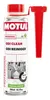 A product shot of a can of Motul GDI Clean gasoline additive with a red nozzle attached. Produktbild-Vorschau