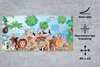 MuchoWow® Schreibtischunterlage Tiere - Wald - Tropisch - Produktbild-Vorschau 2