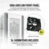 CORSAIR Geh Midi 7000D Airflow (Tempered Glass) White Náhled obrázku produktu 2