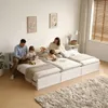 HOME DELUXE Rodinná postel DILAR – bílá, borovice (270 x Náhled obrázku produktu 3