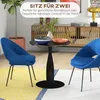 HOMCOM Esstisch, Runder Küchentisch, Esszimmertisch mit Produktbild-Vorschau 4