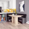 Eckbank AKIKO mit Tisch 168x128 rechts - Eckbankgruppe f r Produktbild-Vorschau 2
