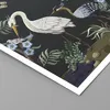 Poster - Poster ohne Rahmen - Asiatisch Reiher Blumen - Produktbild-Vorschau 2