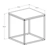 Skye Decor, Shp-950-Oo-1, Beistelltisch, Nussbaum, 100 % Produktbild-Vorschau 3