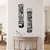Wallity, Tiki, Dekoratives Wandaccessoire aus Metall, Produktbild-Vorschau 3