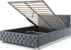 Juskys Polsterbett Nizza 140x200 cm Grau - Bettgestell mit Produktbild-Vorschau 10