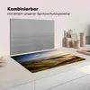 KitchenYeah© Herdabdeckplatte Toskana - Nebel - Landschaft Produktbild-Vorschau 3