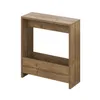 DECORTIE Simpi Table d'appoint moderne, effet chêne foncé, Voir les images du produit 4