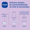 Mam Easy Start Anti-Colic Bottle 260ml  Colour Blue 2M+ Produktbild-Vorschau 7