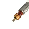 A close-up of an electric motor armature, also known as a rotor, with copper windings and a metal shaft. Produktbild-Vorschau