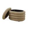 SVITA BLOSSOM Hocker mit Stauraum Sitztruhe Sitzhocker Produktbild-Vorschau 2