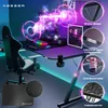 KESSER® Gaming Tisch LED | Z-Form Gamer Schreibtisch | Produktbild-Vorschau 2