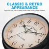 Oboustranné vintage nádražní hodiny - retro styl - 1 kus - Náhled obrázku produktu 3