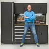 Datona - Werkzeugbank 160 cm mit hohem Werkstattschrank & Produktbild-Vorschau 3